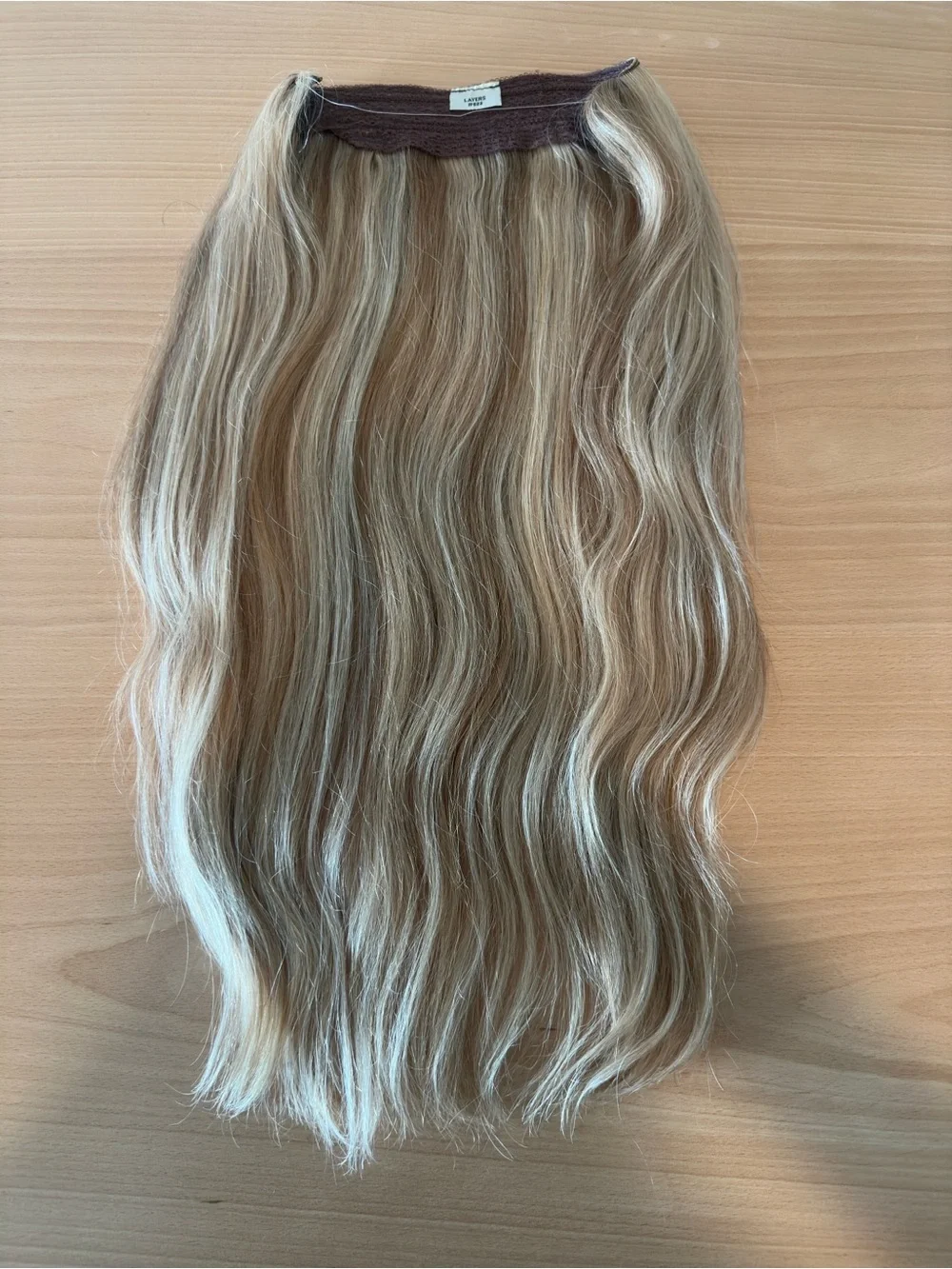 Hidden Crown Halo Extension - Natural Blonde